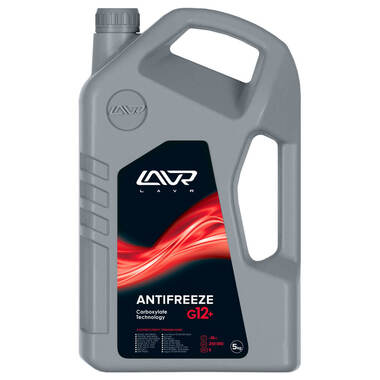 Охлаждающая жидкость Lavr ANTIFREEZE -45 G12+ 5 кг Ln1710