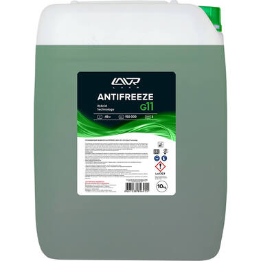 Охлаждающая жидкость Lavr ANTIFREEZE -45 G11 10 кг Ln1707