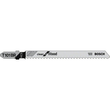 Пилка для электролобзика T101 BR Bosch 1шт/25 (2 608 633 623) 2 608 633 623-1ШТ