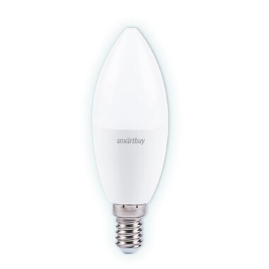 Светодиодная лампа Smartbuy LED C37-9,5W/6000 SBL-C37-9_5-60K-E14