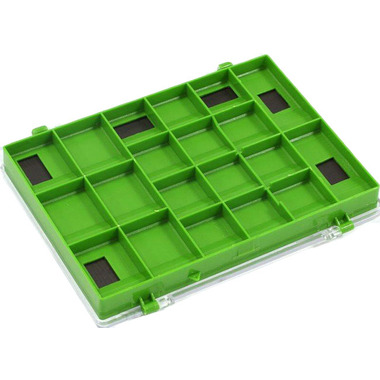 Пластиковая коробка для крючков Salmo с магнитами 77 1500-77