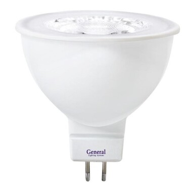 Светодиодная лампа General Lighting Systems MR16-7W-GU5.3-диффузор 643600