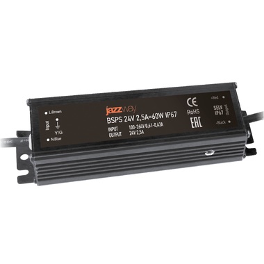 Драйвер Jazzway BSPS 24V 2,5A 60W IP67 5015524