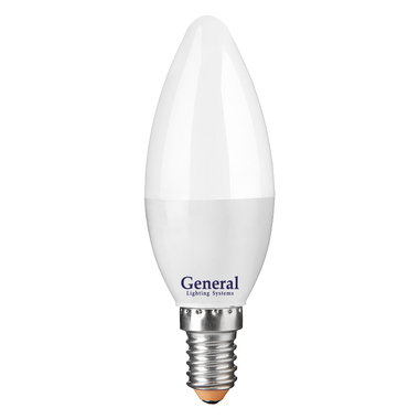 Светодиодная лампа General Lighting Systems Свеча CF-12W-E14-2700K 649927