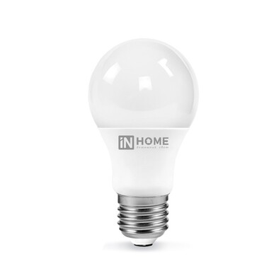Светодиодная лампа IN HOME LED-A60-VC 8Вт 230В Е27 4000К 720Лм 4690612024028
