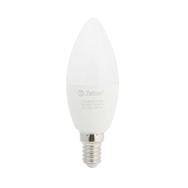 Умная лампа Zetton LED RGBW Wi-Fi Bulb E14 5Вт ZTSHLBRGBE141RU