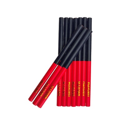 Малярные карандаши HARDEN двухцветные, 12 штук, 10х7.5х176 мм 620425