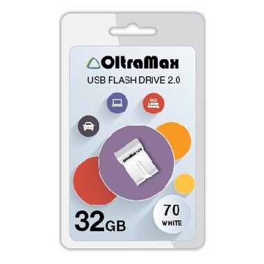 USB флэш-накопитель OLTRAMAX OM-32GB-70-белый