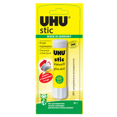 Клей-карандаш UHU 21 гр. 65/B