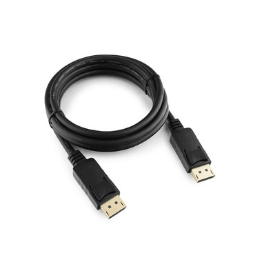 Кабель Cablexpert DisplayPort v1.2, 1.8м, 20M/20M, черный, экран, пакет CC-DP2-6