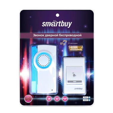 Дверной беспроводной звонок Smartbuy с цифр. код. SBE-11-DP2-32