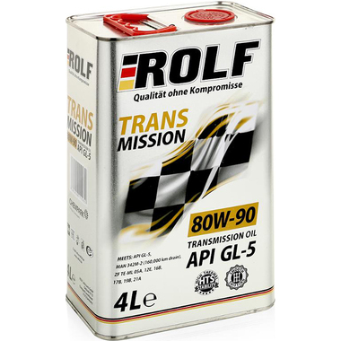 Масло Rolf Transmission 80W-90 GL-5 4л 322243