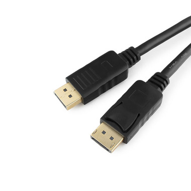 Кабель Cablexpert DisplayPort 20M/20M, v1.2, 10м, черный, экран, пакет CC-DP2-10M