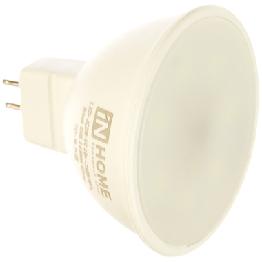 Светодиодная лампа IN HOME LED-JCDR-VC 6Вт, 230В, GU5.3, 6500К. 525Лм 4690612030739