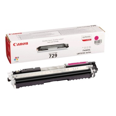 Картридж лазерный CANON (729M) LBP7010C/7018C, пурпурный, оригинальный, ресурс 1000 страниц, 4368b002 4368B002