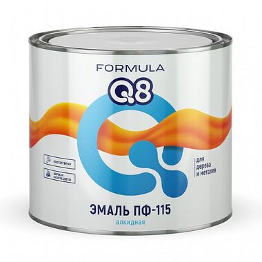 Эмаль ПРЕСТИЖ FORMULA Q8, ПФ-115, голубая, 1,9 КГ 48064