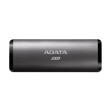 Внешний накопитель SSD A-DATA 512Gb SE760 USB Type-C (1000/1000 Mb/s) metal case grey (ASE760-512GU32G2-CTI)