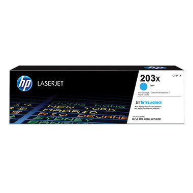 Картридж лазерный HP (CF541X) LaserJet Pro M254/M280/M281, голубой, ресурс 2500 стр., оригинальный