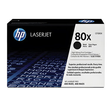 Картридж лазерный HP (CF280X) LaserJet Pro M401/M425, черный, ориг., ресурс 6900 стр.