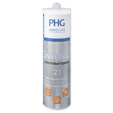 Универсальный силиконовый герметик PHG Absolute Universal прозрачный 260 ml 448742