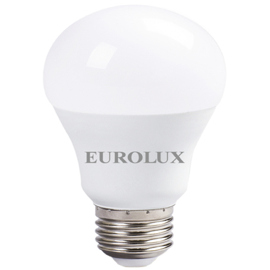 Светодиодная лампа Eurolux LL-E-A60-13W-230-2,7K-E27/груша, 13Вт, теплый белый, Е27 76/2/17