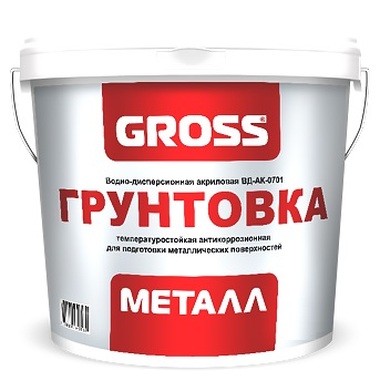 Грунтовка по металлу GROSS Металл 4кг 4620002840082