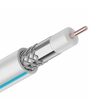 Коаксиальный кабель CADENA RG-6SAT-Optima standard белый MP RG-6SAT-OptblueMP