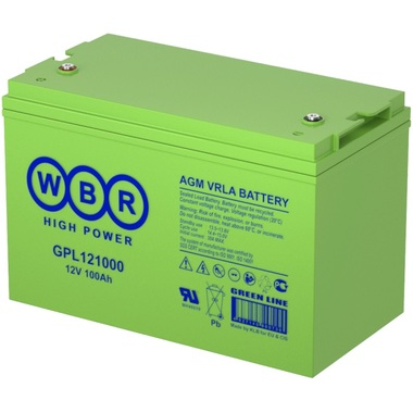 Аккумулятор GPL121000 для ИБП WBR GPL121000WBR
