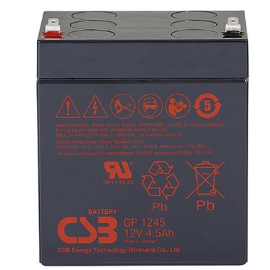 Аккумулятор GP1245 для ИБП CSB GP1245CSB