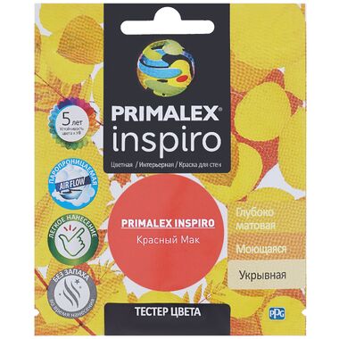 Краска PRIMALEX Inspiro Красный Мак PMX-I47