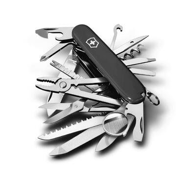 Швейцарский нож черный Victorinox SwissChamp 1.6795.3