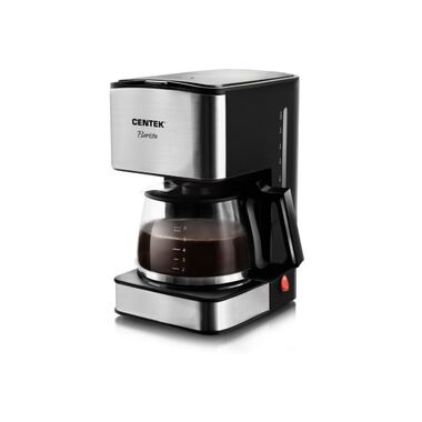 Капельная кофеварка Centek 680Вт, 800мл, капля стоп, съёмный фильтр, подогрев CT-1144