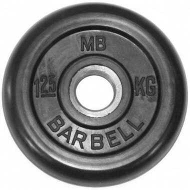 Диск обрез. 51 мм 1.25 кг MB BARBELL MB-PltB51-1,25