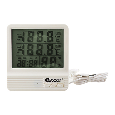 Метеостанция Garin WS-4, термометр-гигрометр-часы-календарь, с внешним датчиком 16940