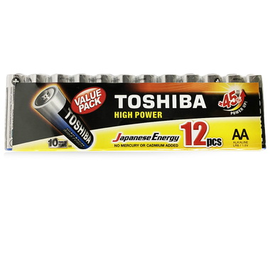 Алкалиновый элемент питания Toshiba LR6 34530