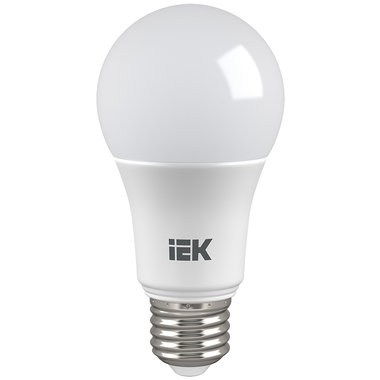 Лампа IEK LED A60, 7вт, 230В, 6500К, E27 LLE-A60-7-230-65-E27