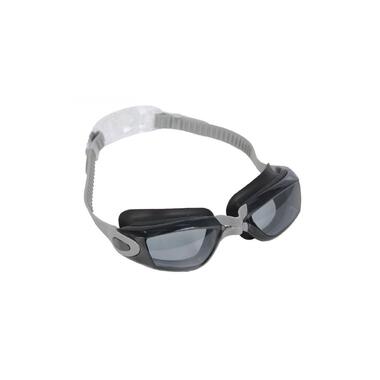 Очки для плавания BRADEX Комфорт+, серые, цвет линзы - серый SF 0389