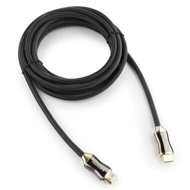 Кабель Cablexpert HDMI 4.5 м v2.0 M/M позол.разъемы титановый металлический корпус CC-P-HDMI03-4.5M