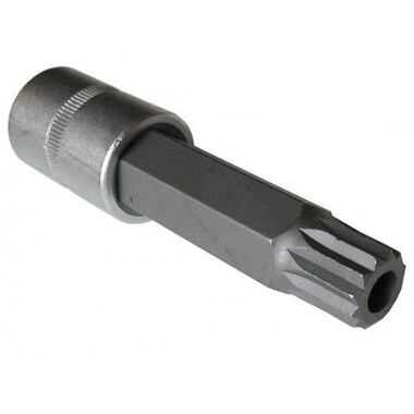 Головка-бита 1/2", Spline с отверстием М16, 55 мм FORCE 34805516T