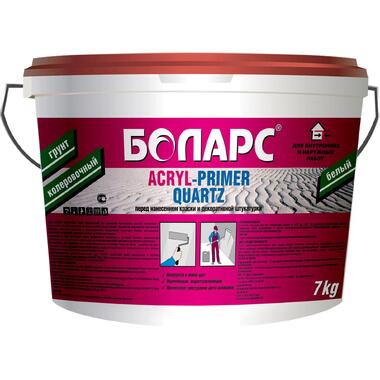 Грунт БОЛАРС АCRYL-PRIMER QUARZ 2100, 7 кг 00000007643