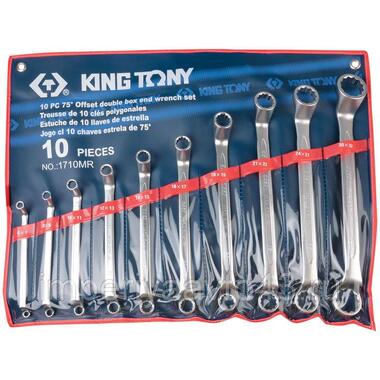 Набор накидных ключей (6-32 мм, 10 предметов) KING TONY 1710MR