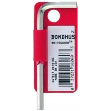 Шестигранный хромированный ключ BONDHUS 17.0 мм, 156х61 мм 16286