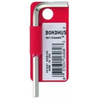 Шестигранный хромированный ключ BONDHUS 2.0 мм, 49х16 мм 16252