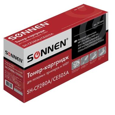 Лазерный картридж SONNEN SH-CF280A/CE505A для HP LJ M401/425/P2035/2055, 362441