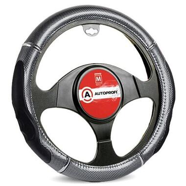 Оплётка руля AUTOPROFI GL-1025 CARBON M