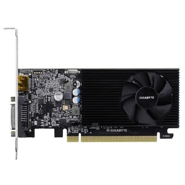 Видеокарта Gigabyte PCI-E nVidia GeForce GT1030 2GB retail (64bit/GDDR4/DVI/HDMI) (GV-N1030D4-2GL)