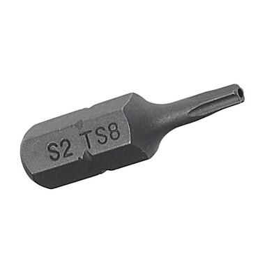 Вставка 5-гранная TORX с отверстием (TS8Hх25 мм; 1/4") JTC 1192508 JTC-1192508