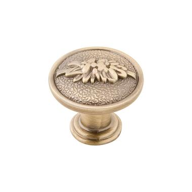 Ручка-кнопка KERRON античная бронза RK-001 AB