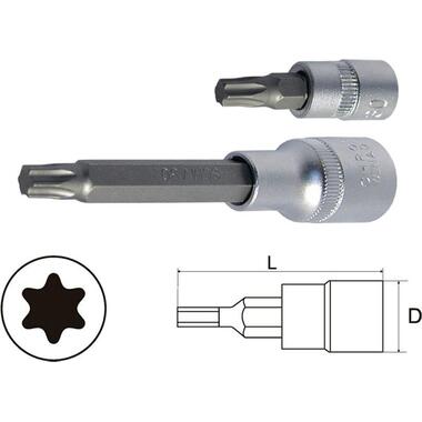 Сатиновая головка Aist Torx T20 1/4" 240120T