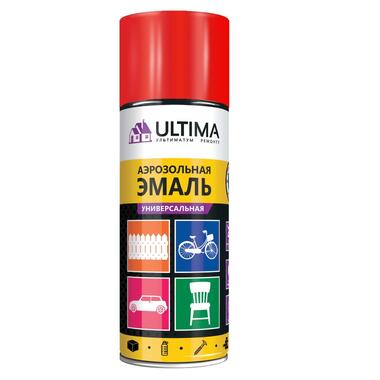 Аэрозольная флуоресцентная краска Ultima красная, 520 мл ULT102